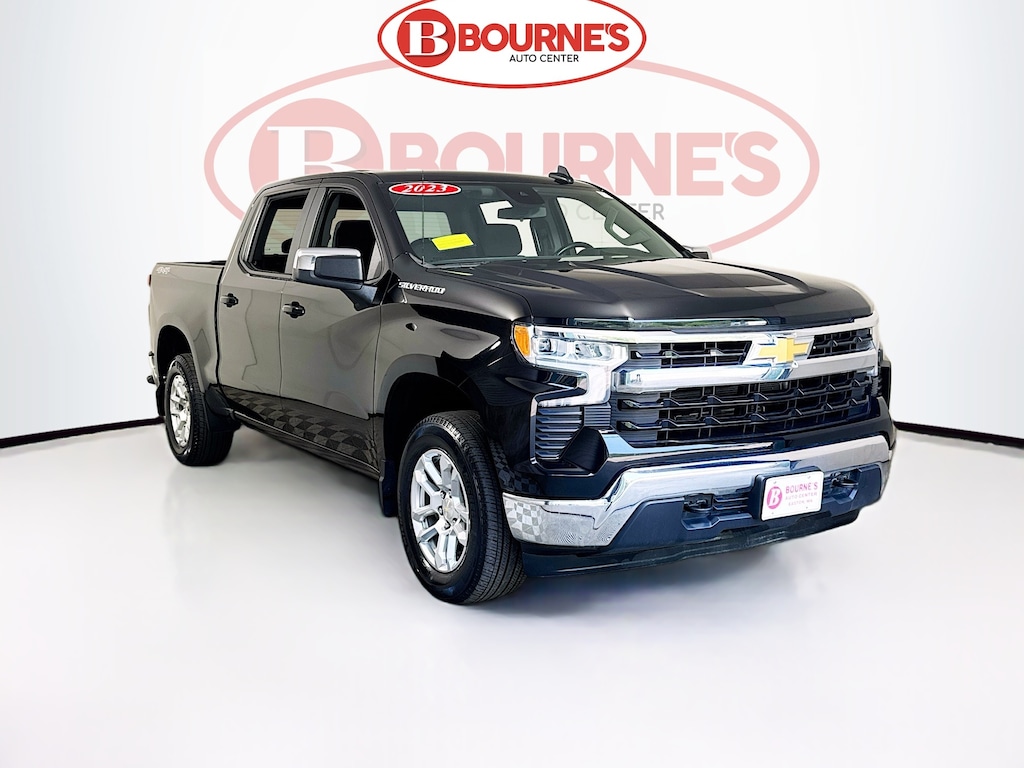 Used 2023 Chevrolet Silverado 1500 Crew Cab LT 4WD w/Heated Seats,Android & Apple Carplay Truck Crew Cab