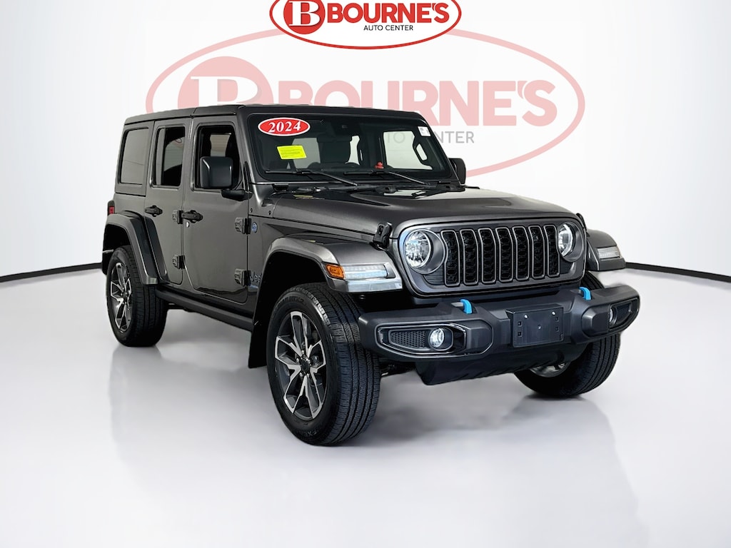 Used 2024 Jeep Wrangler 4xe Sport S 4x4 w/Heated Seats & Steering Wheel SUV