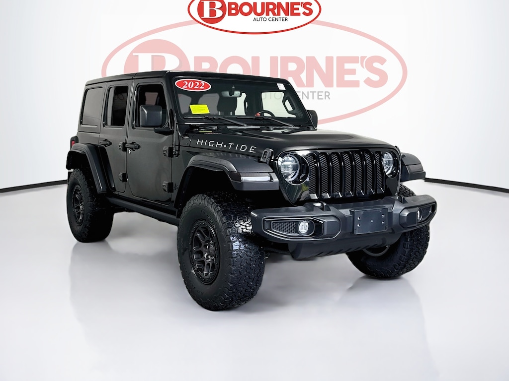 Used 2022 Jeep Wrangler Unlimited High Tide 4x4 w/3.6L V6,Navi,Heated Seats SUV