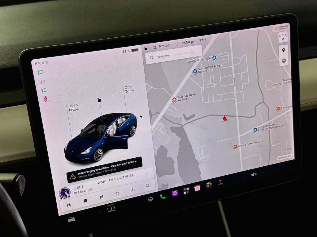 Used 2019 Tesla Model 3 Long Range AWD w/AutoPilot,Navigation,Leather Sedan