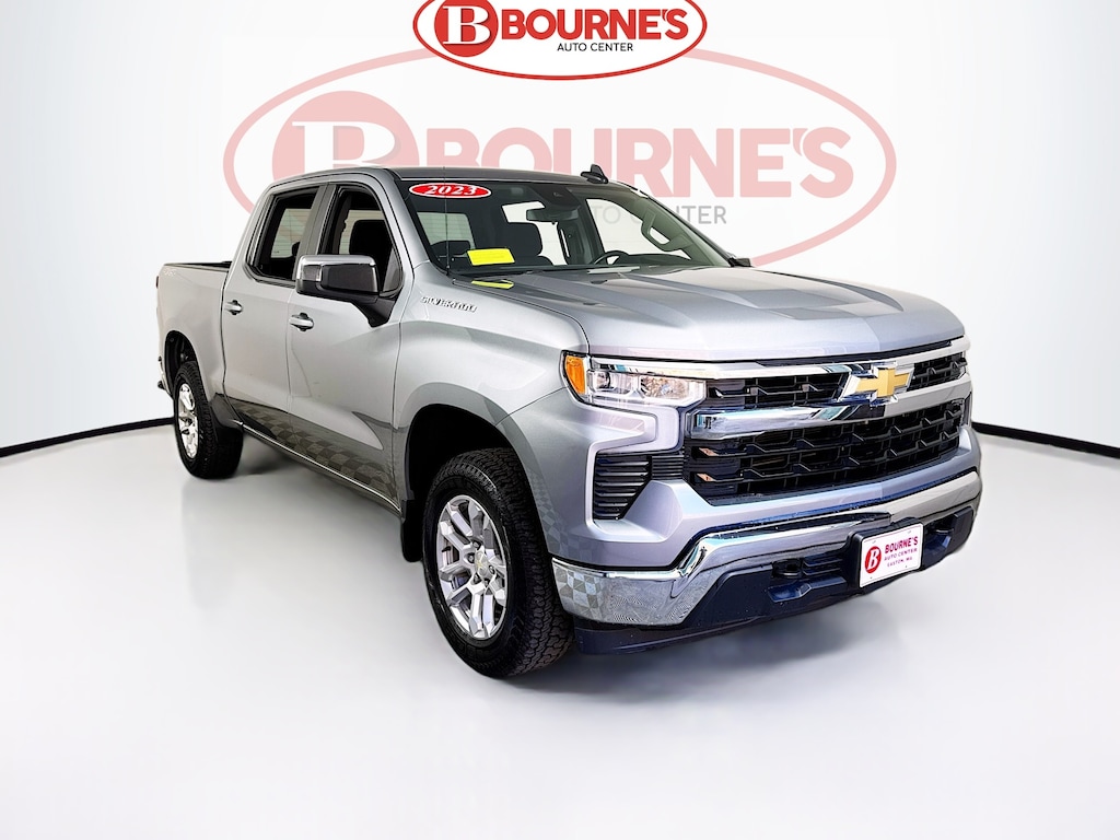 Used 2023 Chevrolet Silverado 1500 Crew Cab  LT 4WD w/Heated Seats,Android&Apple Carplay Truck Crew Cab