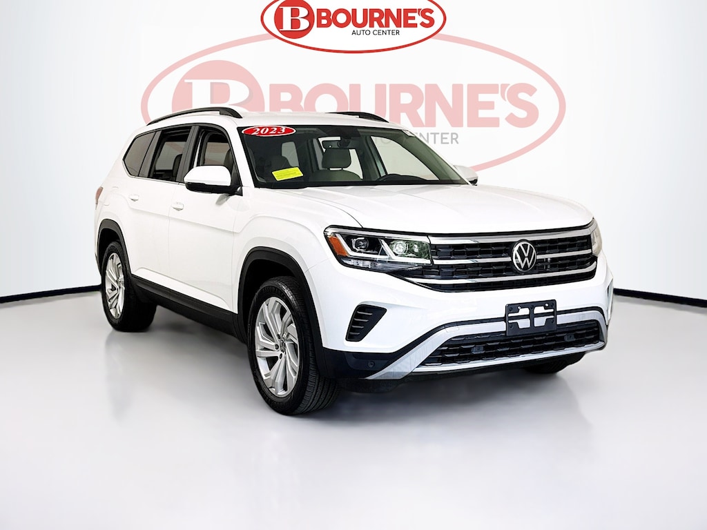 Used 2023 Volkswagen Atlas 2.0T SE 4MOTION w/Heated Leather SUV
