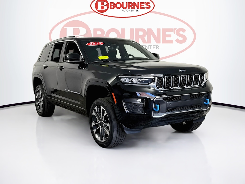 Used 2023 Jeep Grand Cherokee 4xe Overland 4x4 w/Navigation,Leather,Pano Sunroof SUV