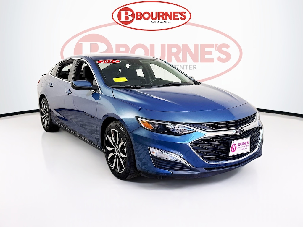Used 2024 Chevrolet Malibu RS w/Android Auto & Apple Carplay Sedan