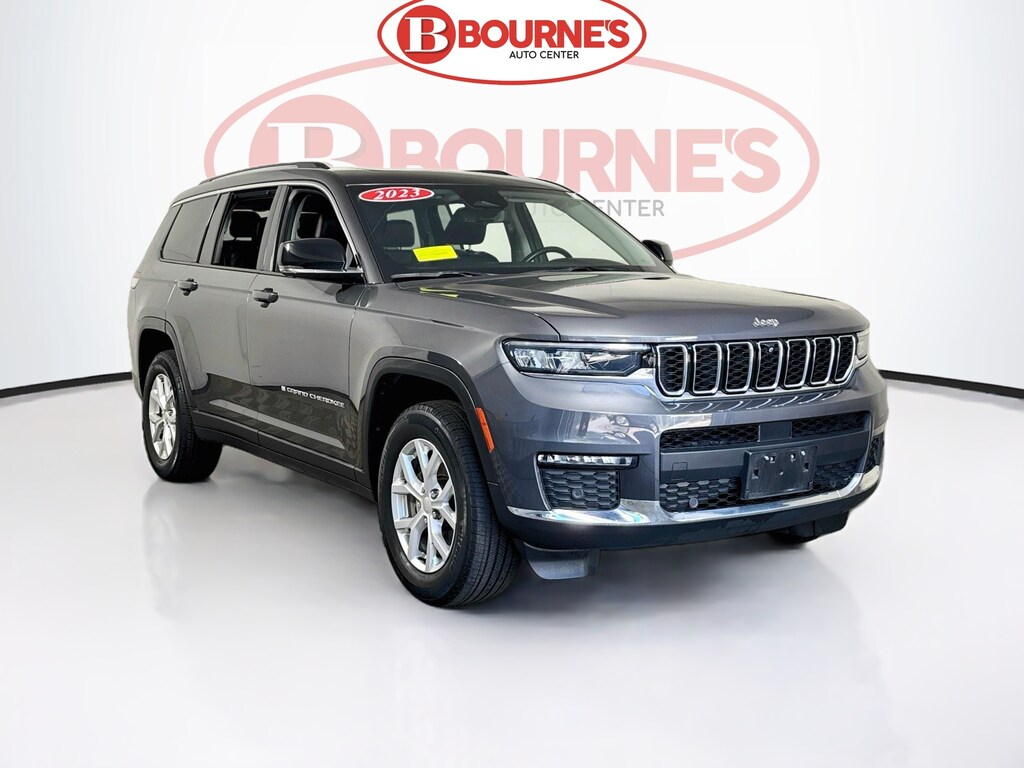 Used 2023 Jeep Grand Cherokee L Limited 4x4 w/Navigation,Leather, Pano Sunroof SUV
