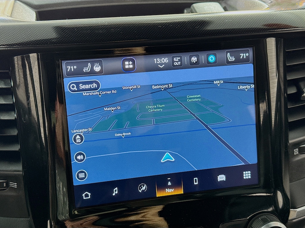 Used 2022 Ram 1500 Crew Cab Laramie Lvl 2 Night Edition 5.7L Hemi 4WD w/Nav,Leather Truck Crew Cab