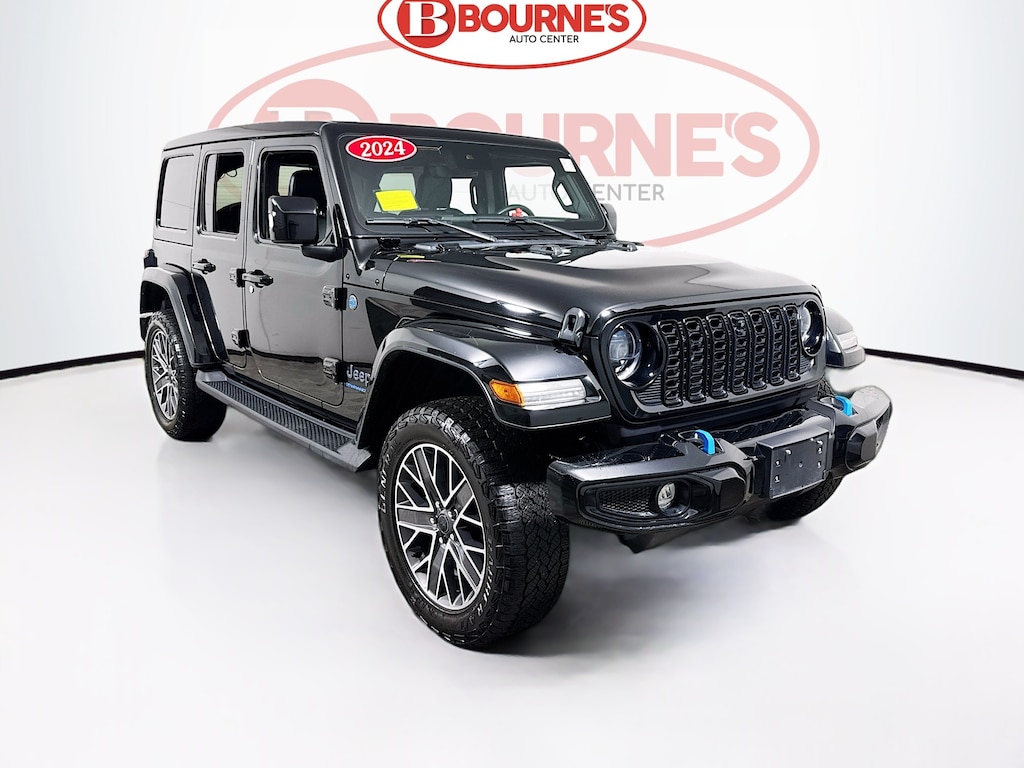 Used 2024 Jeep Wrangler 4xe High Altitude 4x4 w/Sky 1-Touch,Navigation,Leather SUV