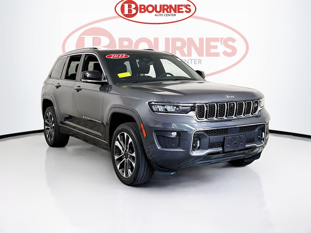Used 2022 Jeep Grand Cherokee Overland 4x4 w/Navigation,Leather,Pano Sunroof SUV