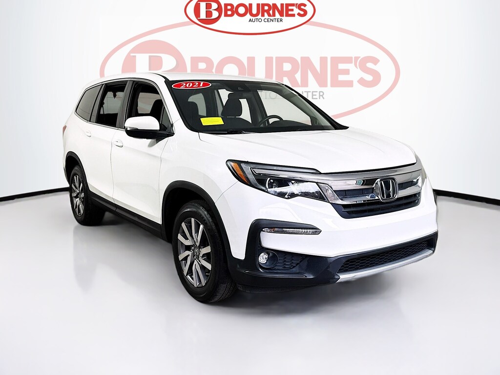Used 2021 Honda Pilot EX AWD w/Heated Seats,Android Auto&Apple Carplay SUV