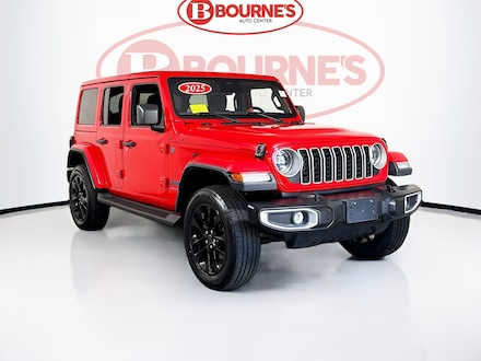 2025 Jeep Wrangler 4xe Sahara 4x4 w/Heated Leather & Steering Wheel SUV