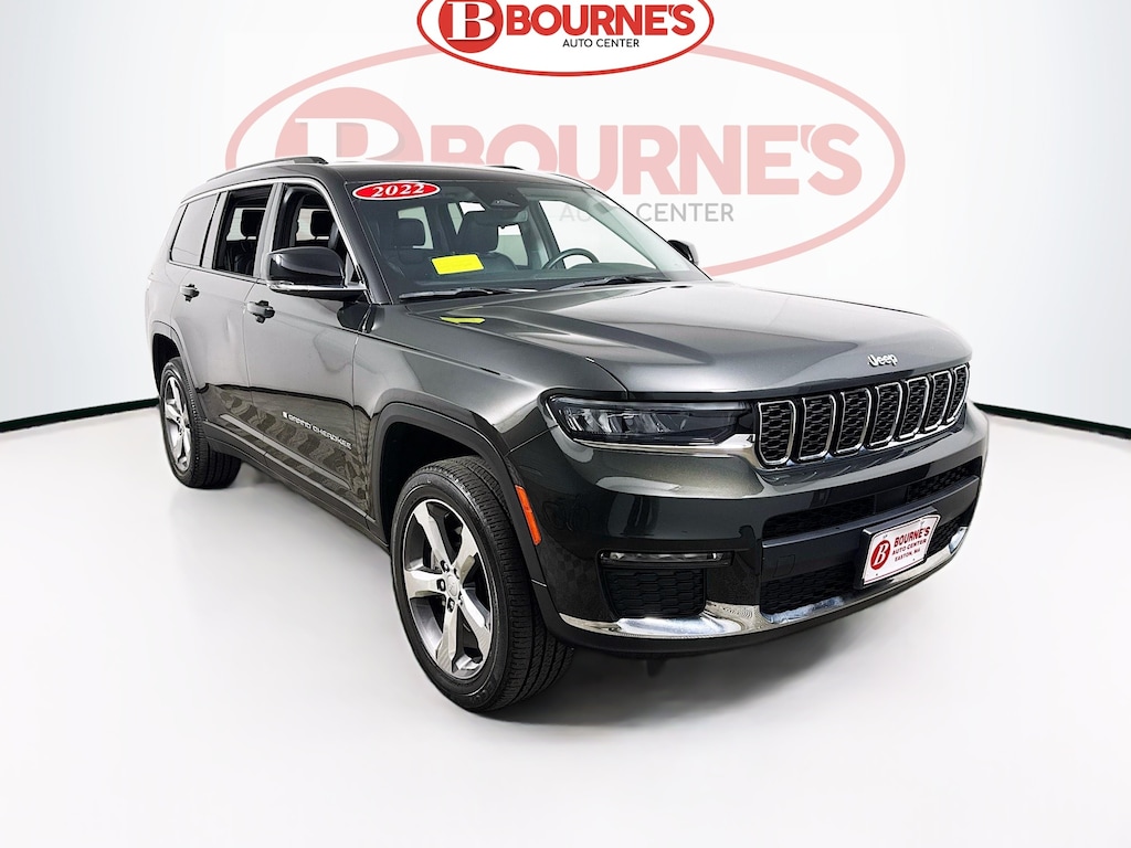 Used 2022 Jeep Grand Cherokee L Limited 4x4 w/Navigation,Heated Leather SUV
