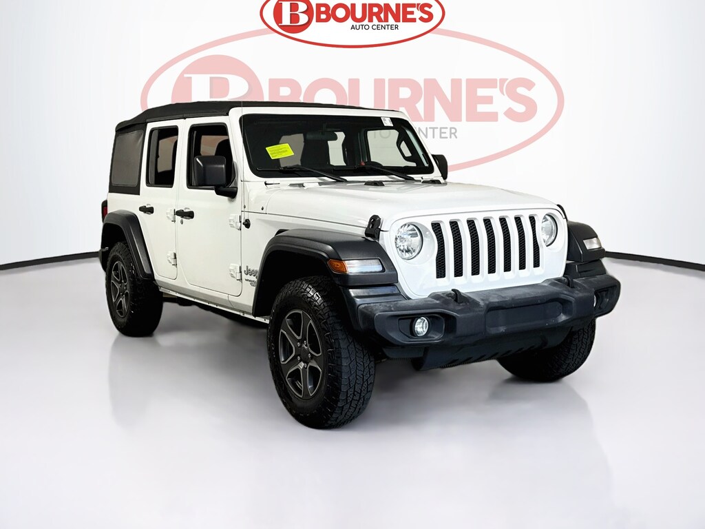 Used 2019 Jeep Wrangler Unlimited Sport S 4x4 w/3.6L V6,Heated Seats&Steering Wheel SUV