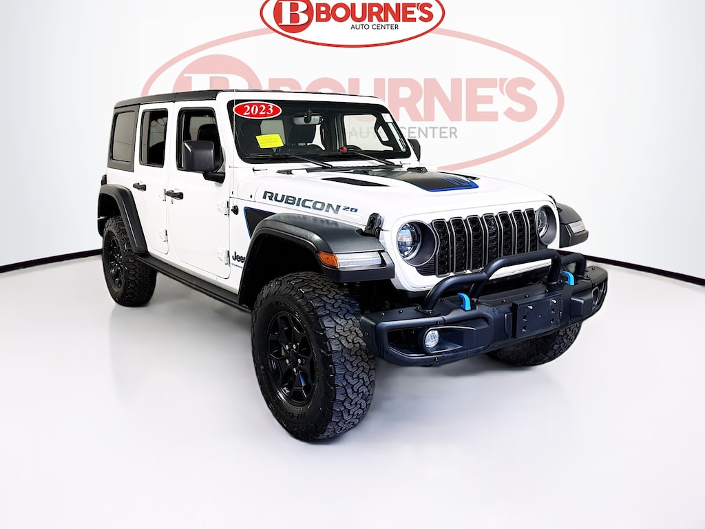 Used 2023 Jeep Wrangler 4xe Rubicon 20th Anniversary 4x4 w/Navigation,Red Leather,Alpine Audio SUV