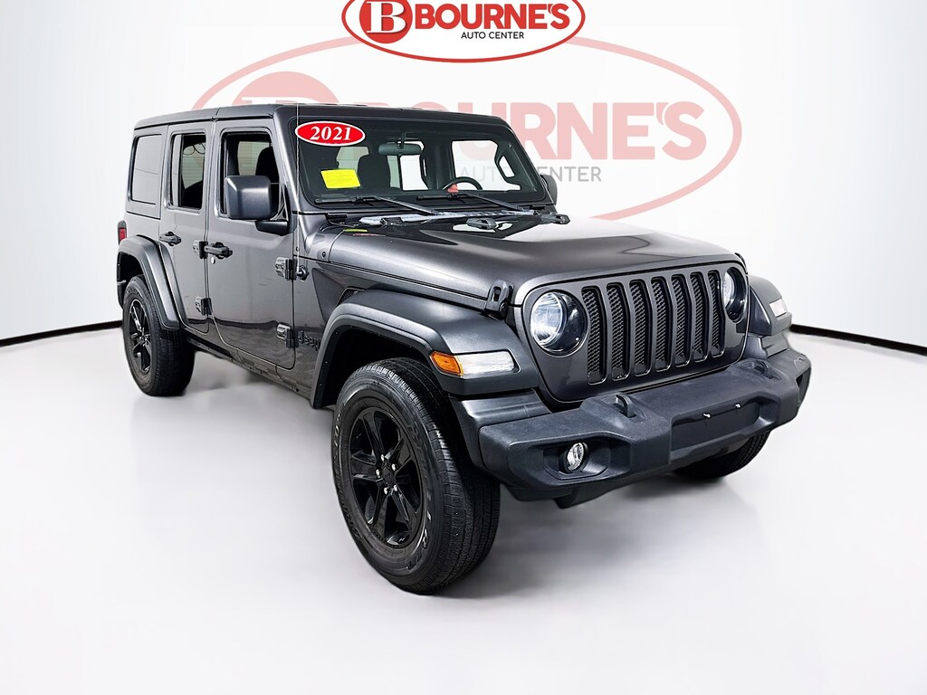 Used 2021 Jeep Wrangler Unlimited Sport Altitude 4x4 w/Tech & Conv Pkgs. SUV