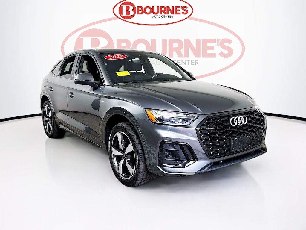 Used 2022 Audi Q5 Sportback 45 S Line Premium Plus quattro w/Heated Leather,Pano Sunroof SUV