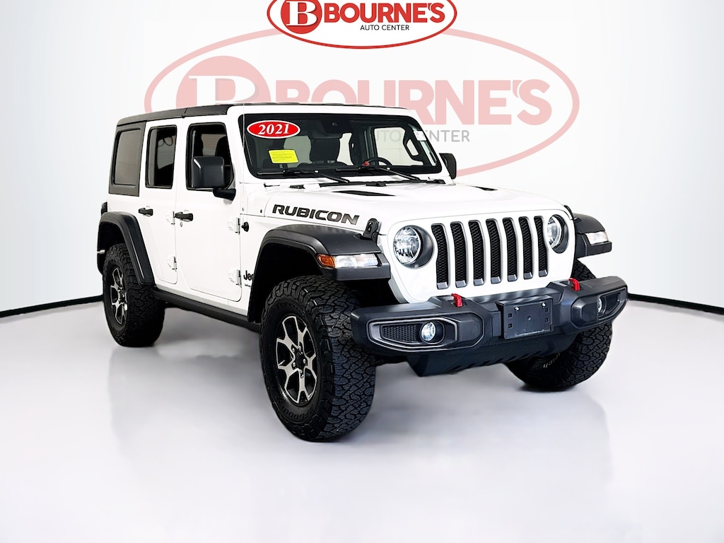 Used 2021 Jeep Wrangler Unlimited Rubicon 4x4 w/Navigation,Leather,Alpine Audio SUV