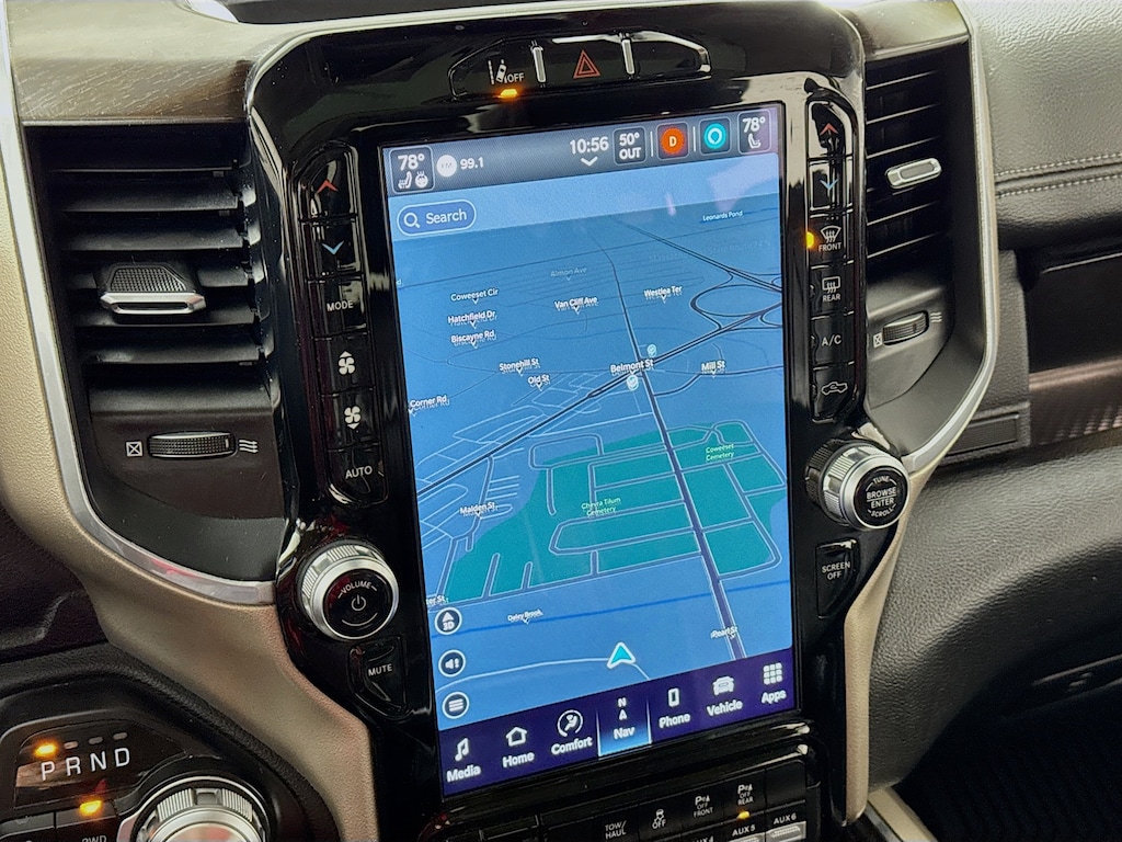 Used 2022 Ram 3500 Crew Cab Laramie Level D 4WD w/Nav,Leather,Sunroof,Ram Box,Snow Chief Pkg Truck Crew Cab