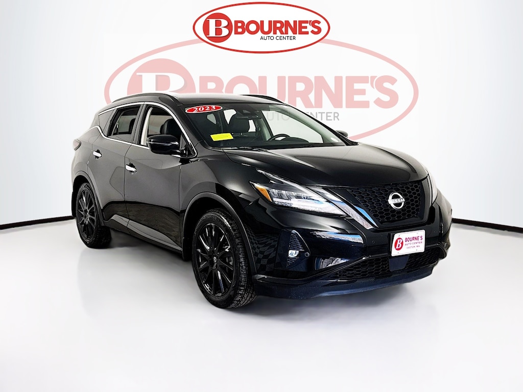 Used 2023 Nissan Murano SV AWD Midnight Edition w/Heated Leather,Apple Carplay SUV