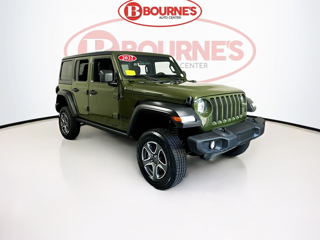 Used 2022 Jeep Wrangler Unlimited Sport S 4x4 w/Heated Seats,Android&AppleCarplay SUV