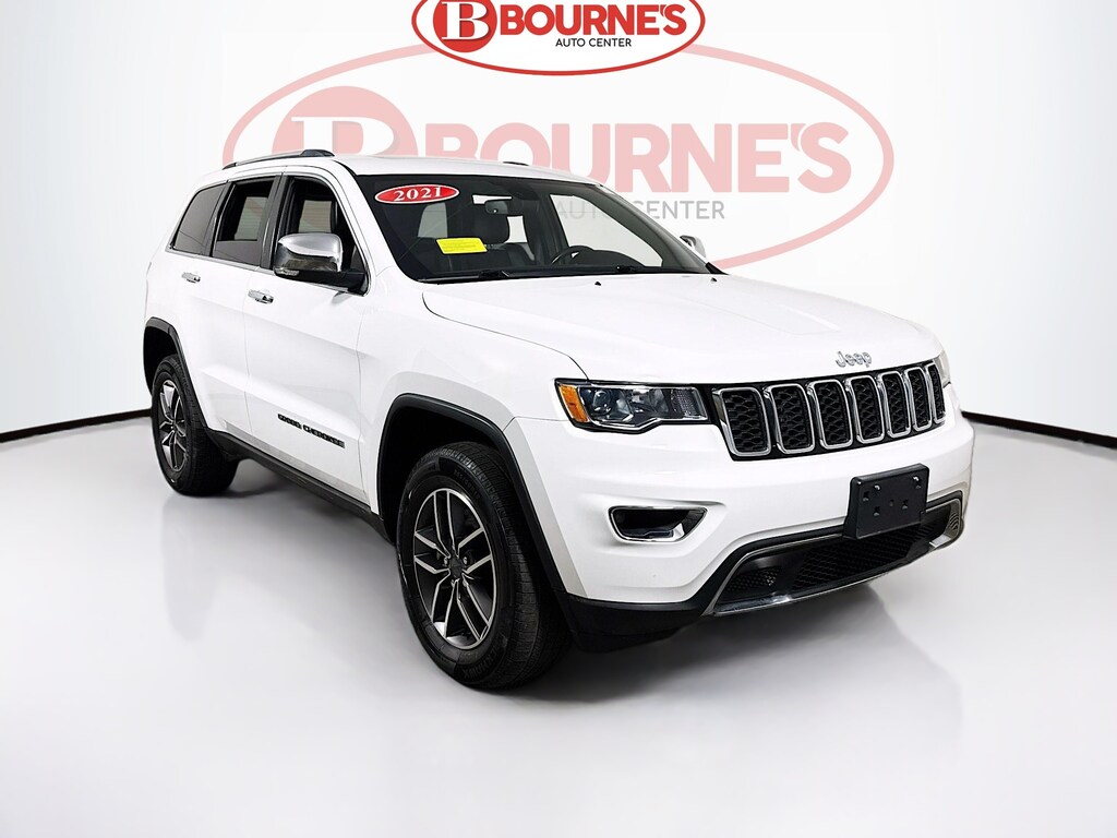 Used 2021 Jeep Grand Cherokee Limited 4x4 w/Navigation,Leather, Pano Sunroof SUV