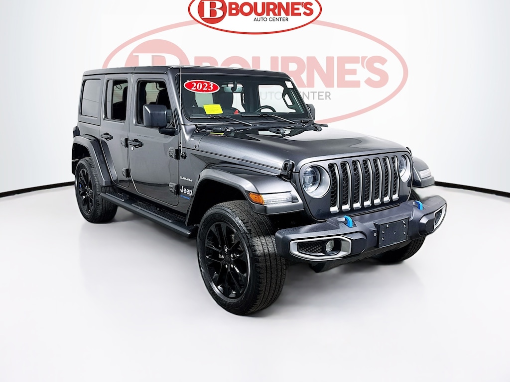 Used 2023 Jeep Wrangler 4xe Sahara 4x4 w/Navigation,Heated Leather,AlpineAudio SUV