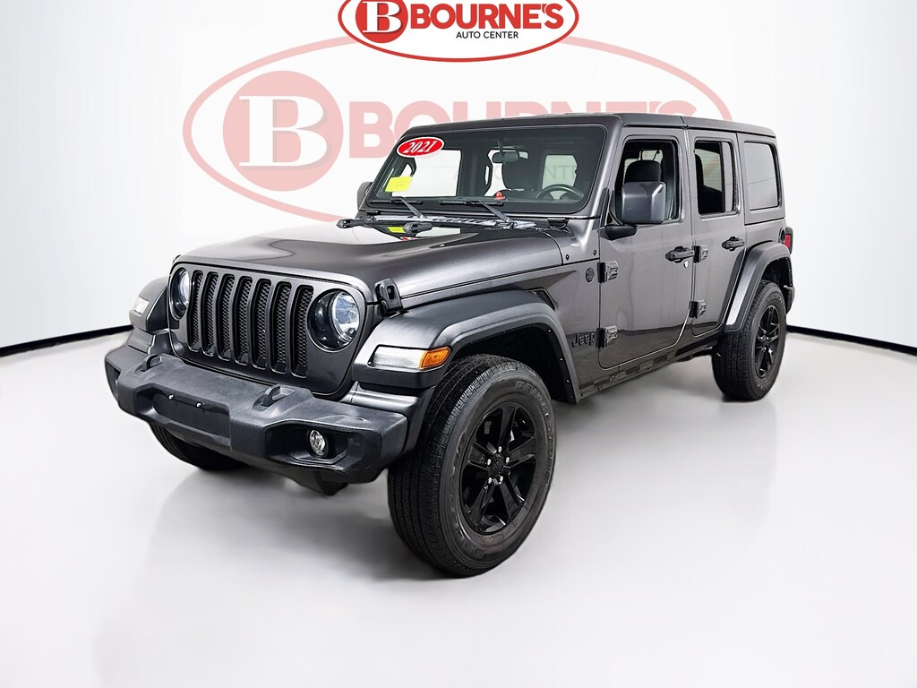 Used 2021 Jeep Wrangler Unlimited Sport Altitude 4x4 w/Tech & Conv Pkgs. SUV