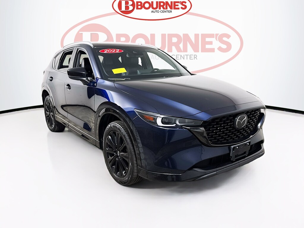Used 2022 Mazda CX-5 2.5 Turbo AWD w/Heated Leather,Sunroof,Bose Audio SUV