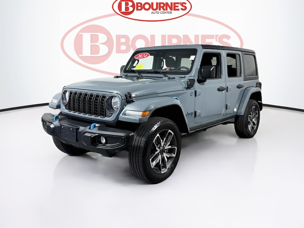 Used 2024 Jeep Wrangler 4xe Sport S 4x4 w/Android Auto & Apple Carplay SUV