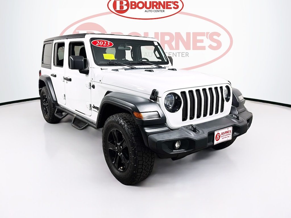 Used 2023 Jeep Wrangler Unlimited Altitude 4x4 w/Heated Seats & Wheel SUV