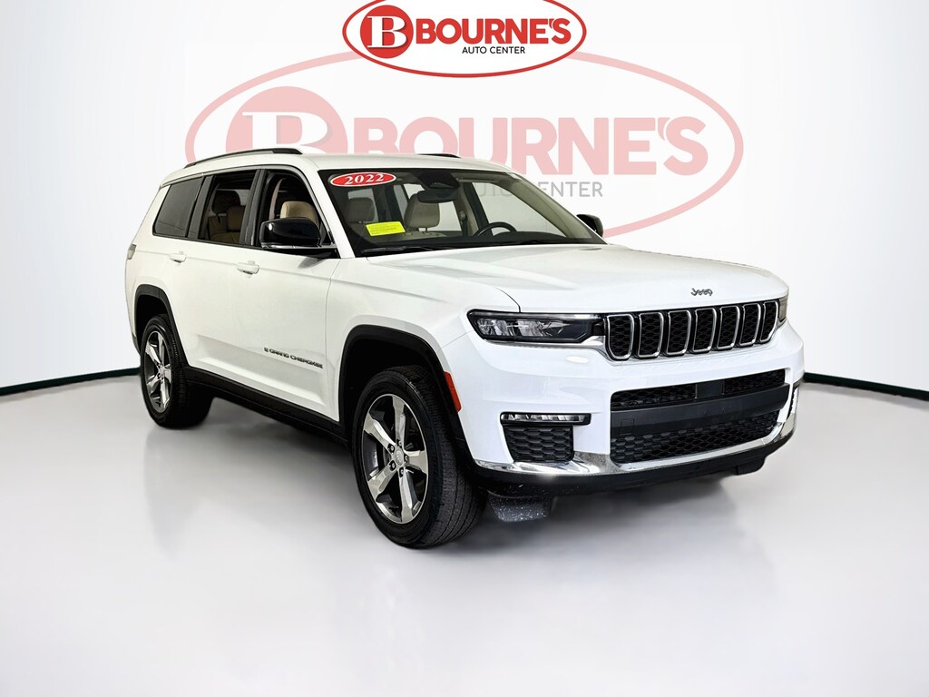 Used 2022 Jeep Grand Cherokee L Limited 4x4 w/Navigation,Heated Leather SUV