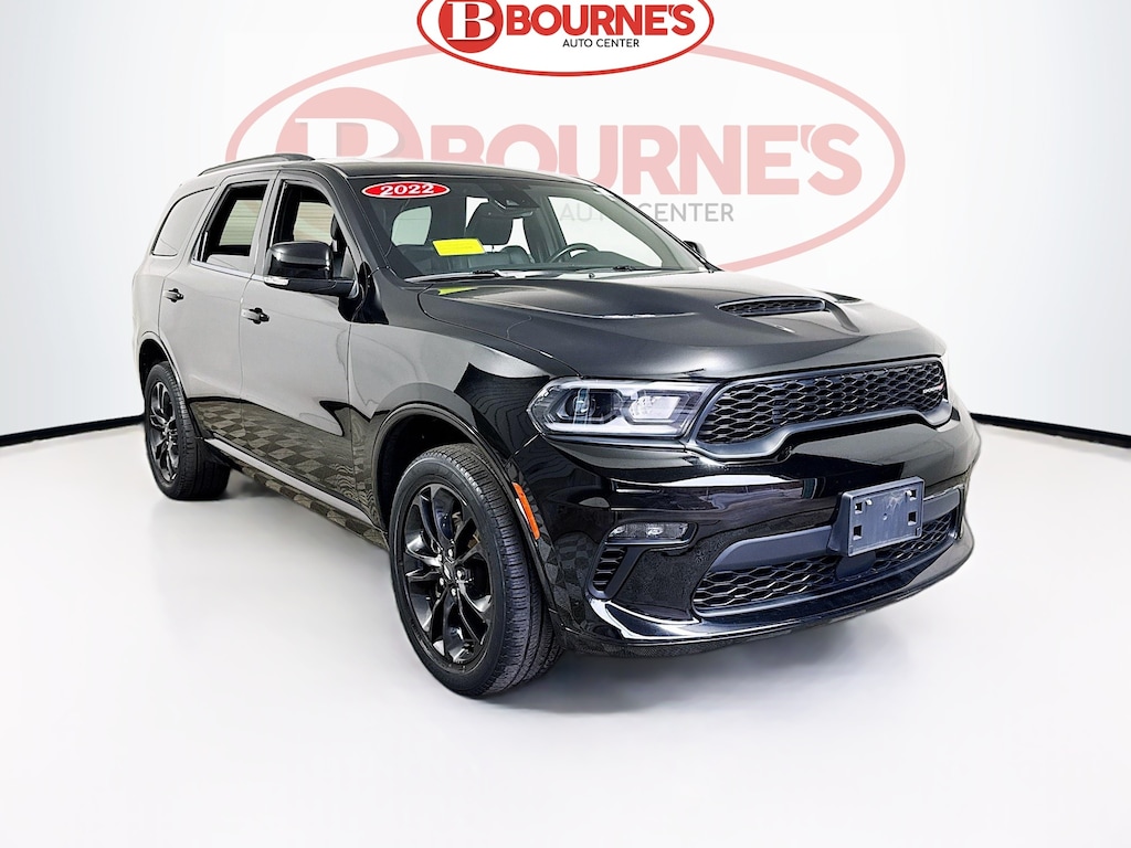 Used 2022 Dodge Durango GT Blacktop Premium AWD w/Navi,Heated Seats,Sunroof SUV