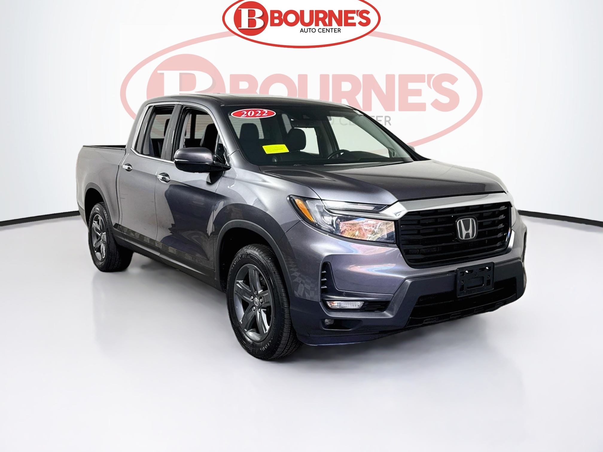 2022 Honda Ridgeline RTL-E AWD w/Navigation,Heated Leather,Sunroof Truck Crew Cab