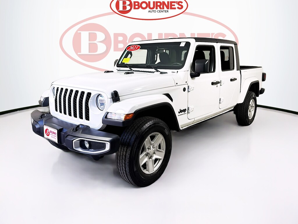 Used 2023 Jeep Gladiator Sport S 4x4 w/Popular Equipment Pkg Truck Crew Cab