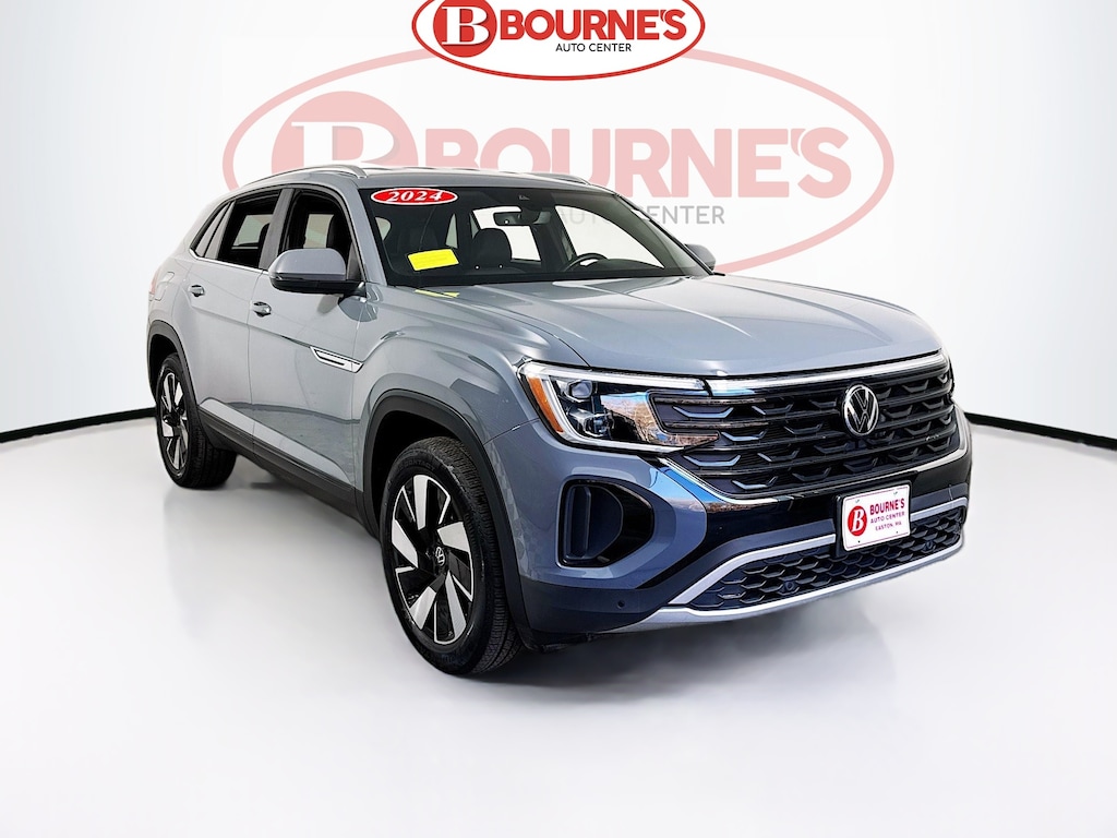 Used 2024 Volkswagen Atlas Cross Sport 2.0T SE 4MOTION w/Heated Leather SUV