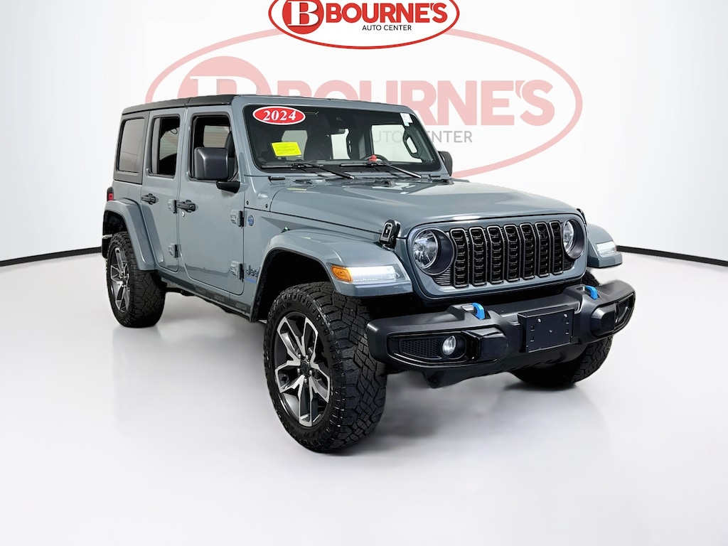 Used 2024 Jeep Wrangler 4xe Sport S 4x4 w/Heated Seats & Steering Wheel SUV