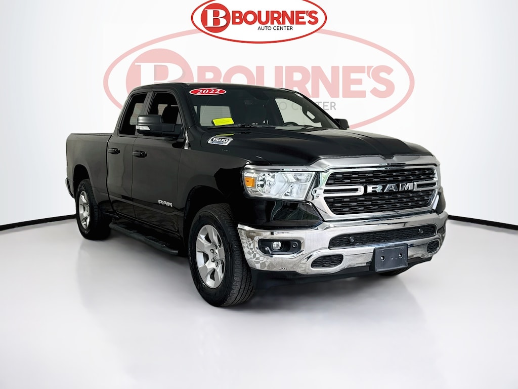 Used 2022 Ram 1500 Quad Cab Etorque Big Horn Lvl 2 4WD w/Heated Seats Truck Quad Cab