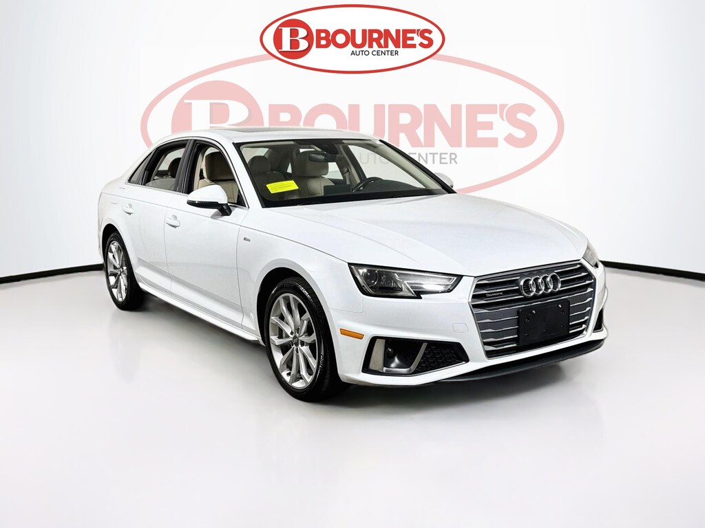 Used 2019 Audi A4 2.0T Premium quattro w/Heated Leather,Sunroof Sedan