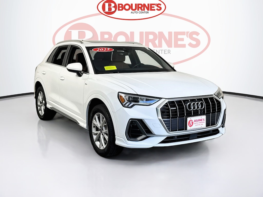 Used 2025 Audi Q3 45 S line Premium quattro w/Heated Leather,Pano Sunroof SUV