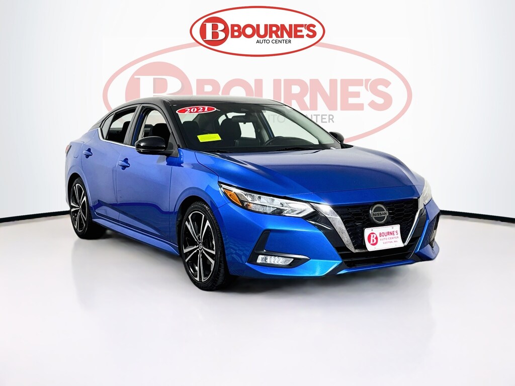 Used 2021 Nissan Sentra SR w/Android Auto & Apple Carplay Sedan