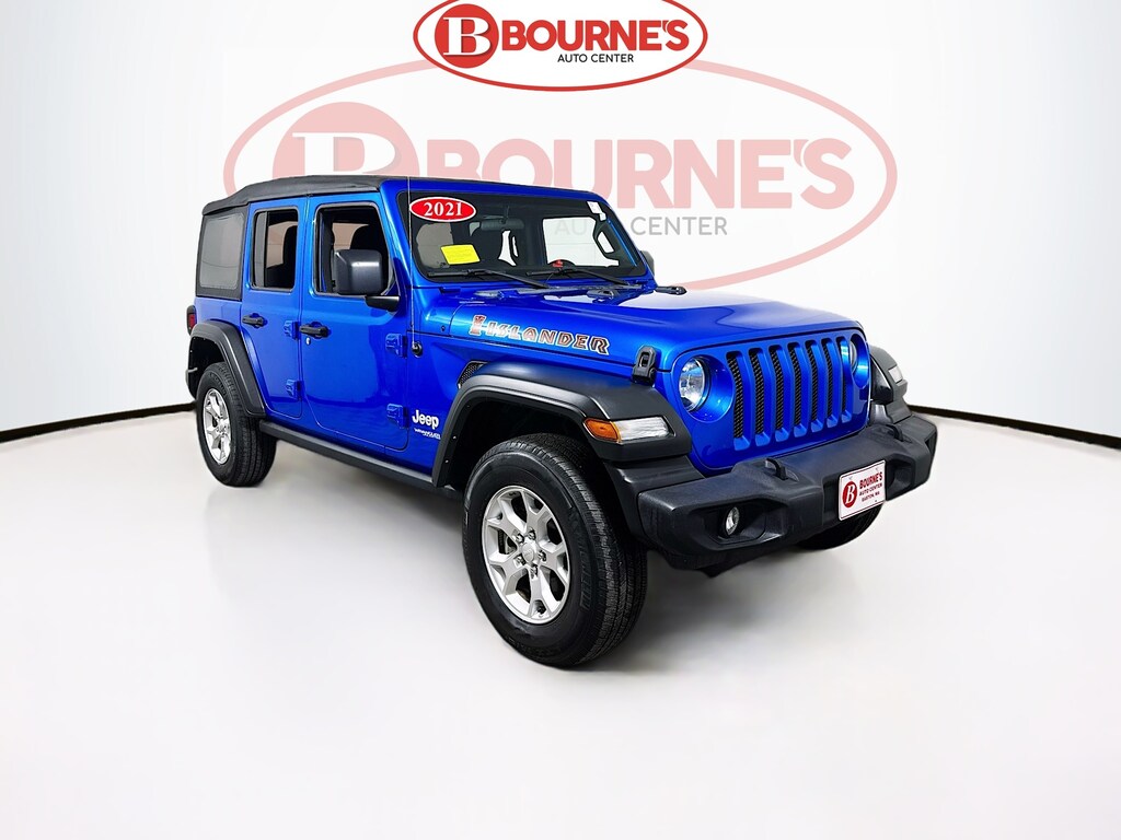 Used 2021 Jeep Wrangler Unlimited Islander 4x4 w/Heated Seats,Android&Apple Carplay SUV