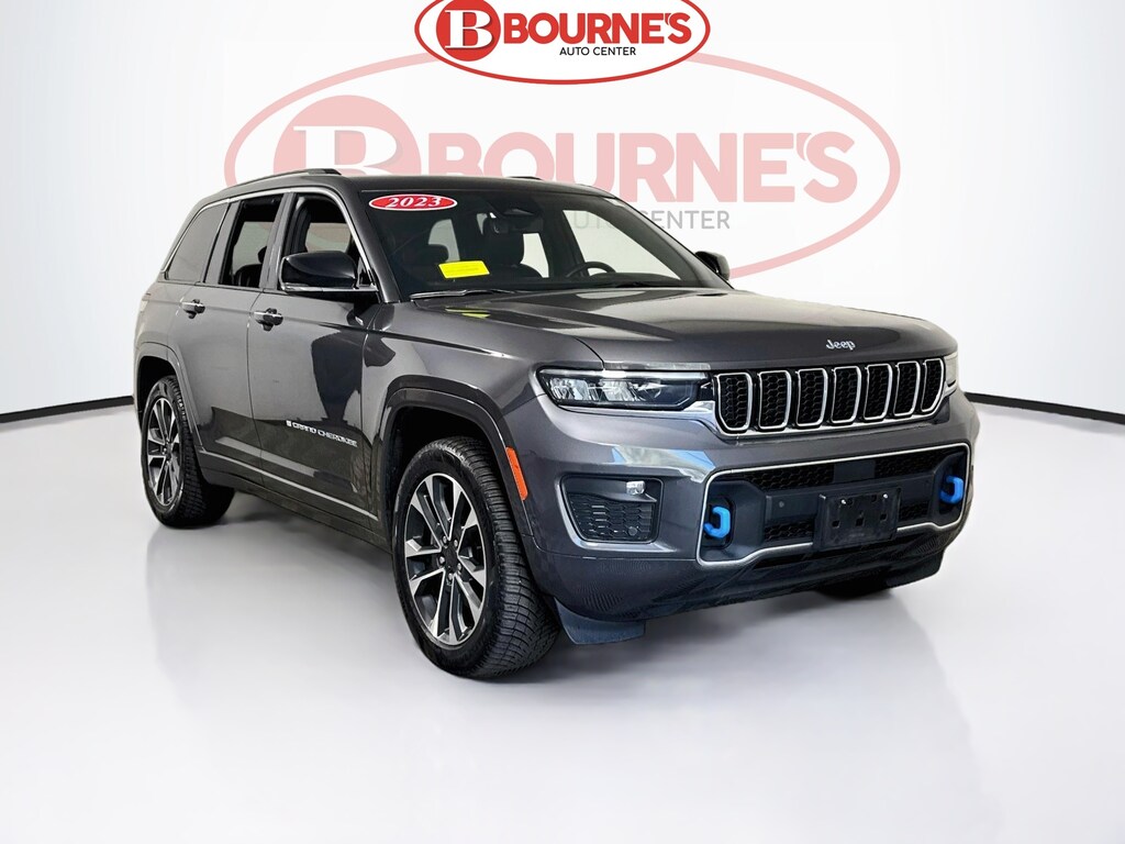 Used 2023 Jeep Grand Cherokee 4xe Overland 4x4 w/Navigation,Leather,Pano Sunroof SUV