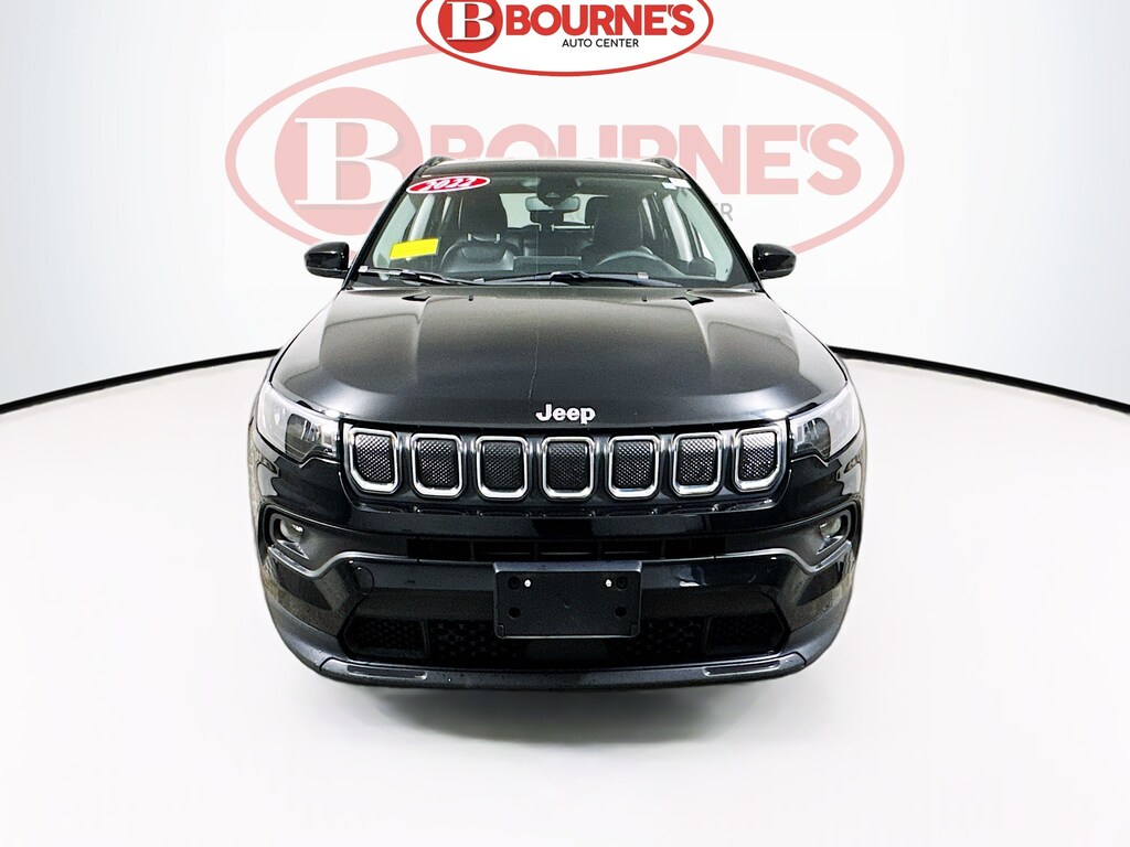 Used 2022 Jeep Compass Latitude 4x4 w/Android Auto & Apple Carplay SUV