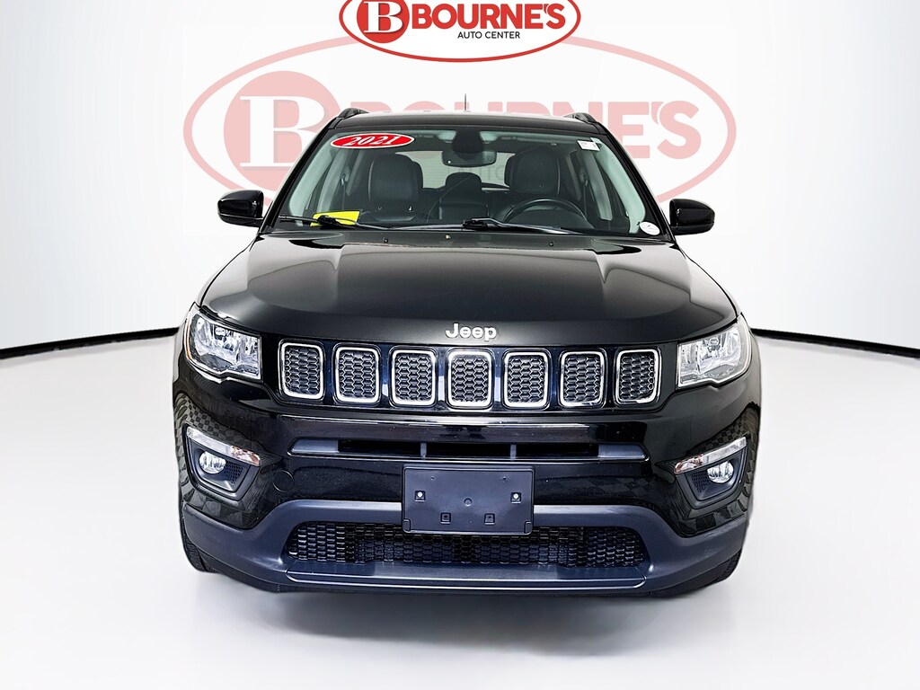 Used 2021 Jeep Compass Latitude 4x4 w/Heated Leather & Wheel SUV