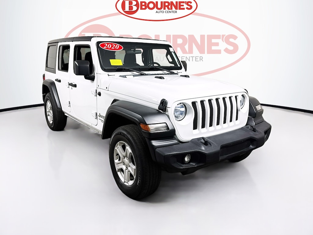 Used 2020 Jeep Wrangler Unlimited Sport S 4x4 w/Heated Seats & Wheel SUV