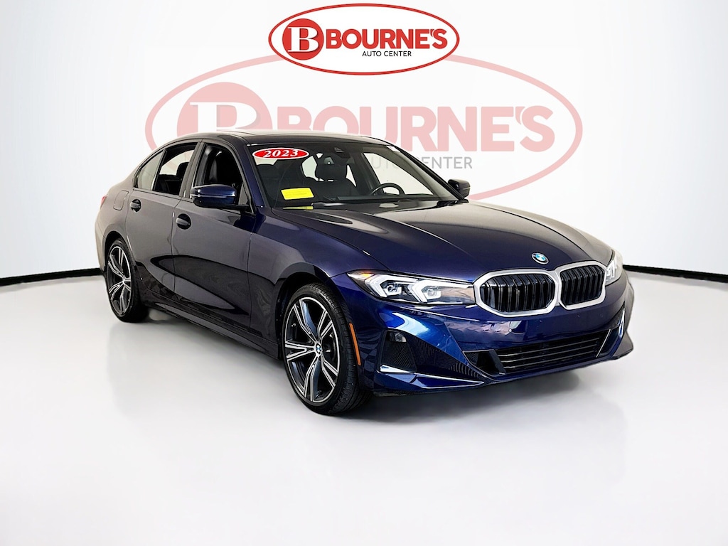 Used 2023 BMW 330i Premium xDrive w/Navigation,Leather,PanoSunroof Sedan