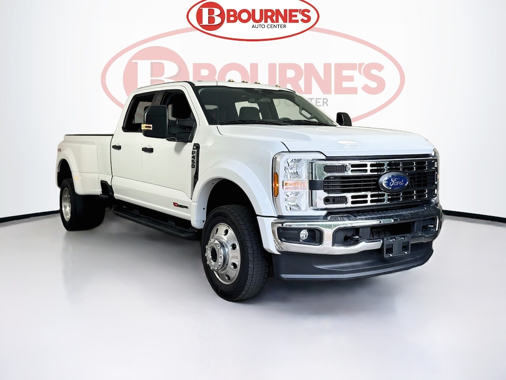Used 2024 Ford F-450 Crew Cab XL 4WD w/Snow Plow & Camper Prep Pkg Truck Crew Cab
