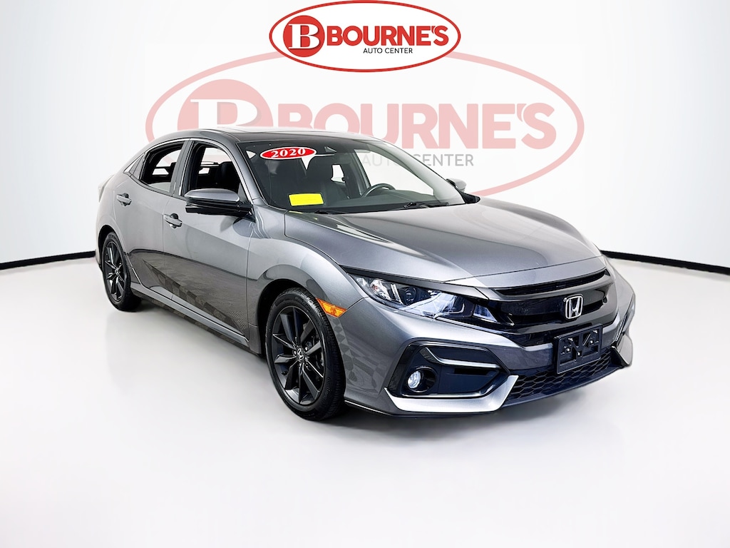 Used 2020 Honda Civic EX w/Heated Seats,Sunroof Hatchback