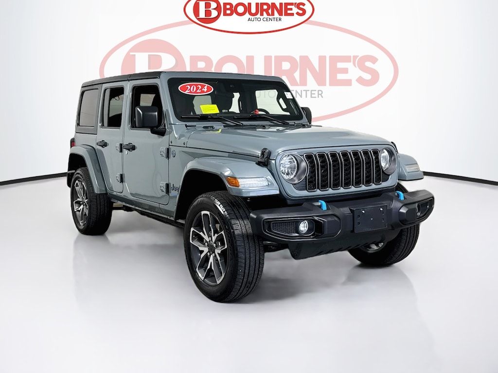 Used 2024 Jeep Wrangler 4xe Sport S 4x4 w/Android Auto & Apple Carplay SUV