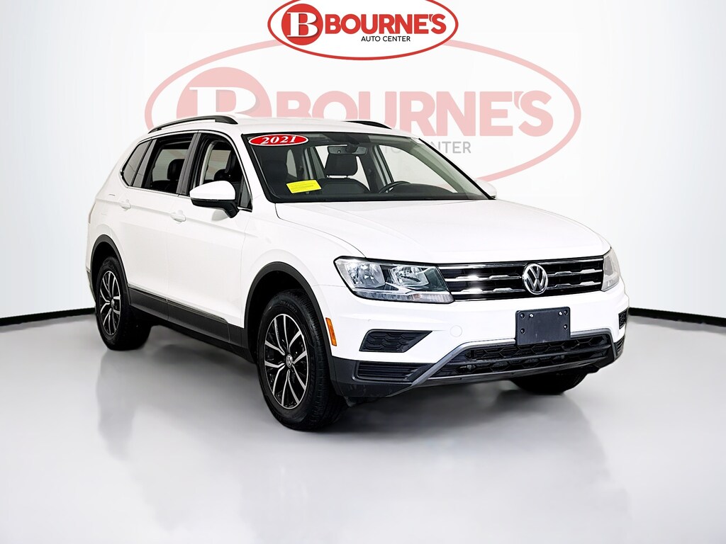 Used 2021 Volkswagen Tiguan SE 4MOTION w/Heated Leather,Android&Apple Carplay SUV