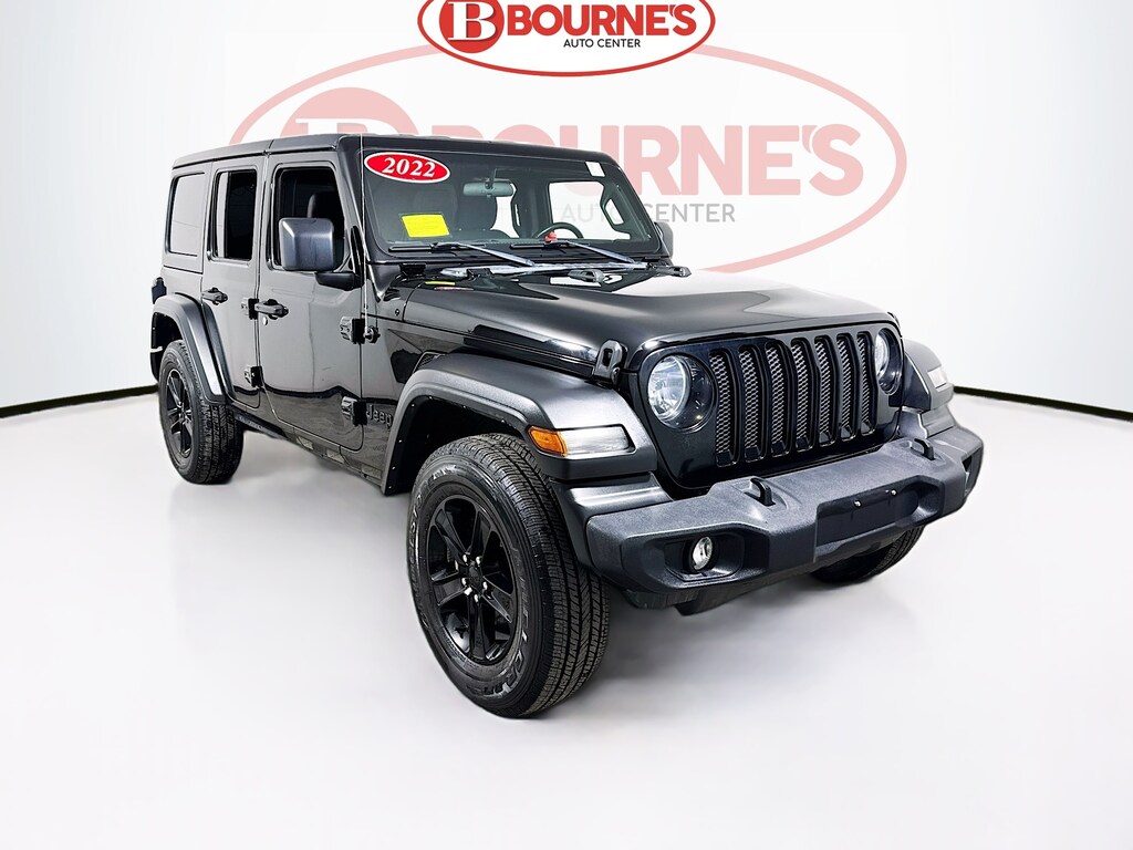 Used 2022 Jeep Wrangler Unlimited Sport Altitude 4x4 w/Tech,Cold,&Safety Pkgs. SUV